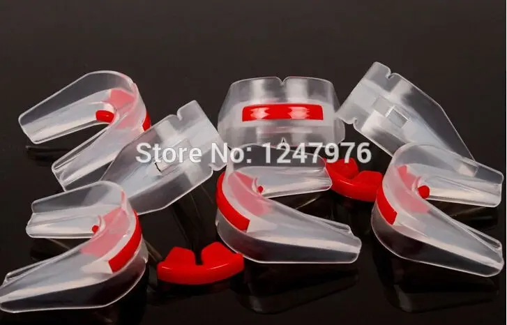 Бесплатная доставка защита для двойных зубов бокса боксерский мундштук бруксизм