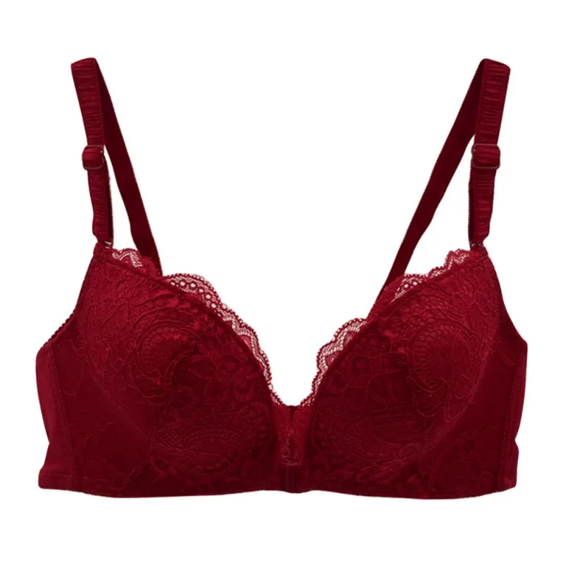 Женский кружевной бюстгальтер без косточек с пуш апом|bras for women|brassiere push upbra |
