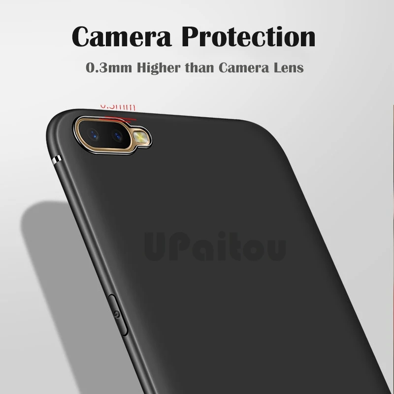 UPaitou для oppo RX17 Neo K1 R17 R15 Pro F7 Youth Realme 1 матовый ТПУ чехол Мягкий силиконовый |