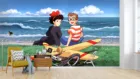 Самоклеящаяся 3D служба доставки Kiki 838 Япония Аниме настенная бумага роспись настенная печать