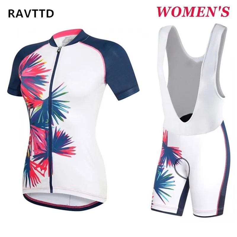 RAVTTD 2017 Pro Team Women Cycling Jersey Summer MTB Road Bike Jersey Breathable Bicycle Jersey Cycling Clothing