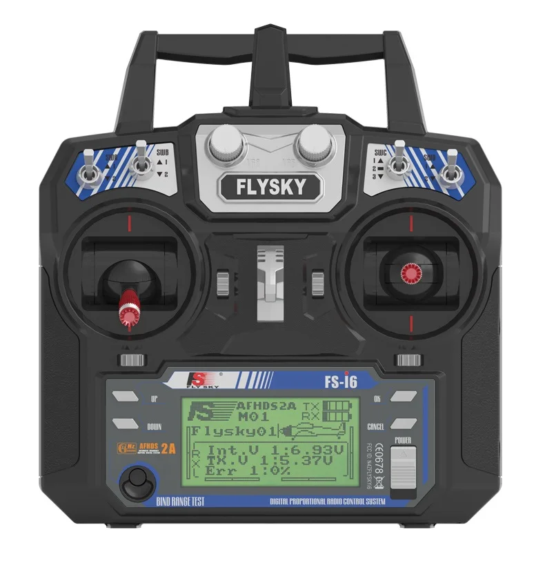 

Flysky Original FS-i6 FS I6 2.4G 6ch RC Transmitter Controller FS-iA6 or IA6B Receiver For RC Helicopter Plane Quadcopter Glider
