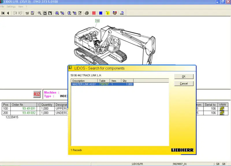 Либхер Lidos 2013 все детали и услуги полный набор автономная версия больше работы с