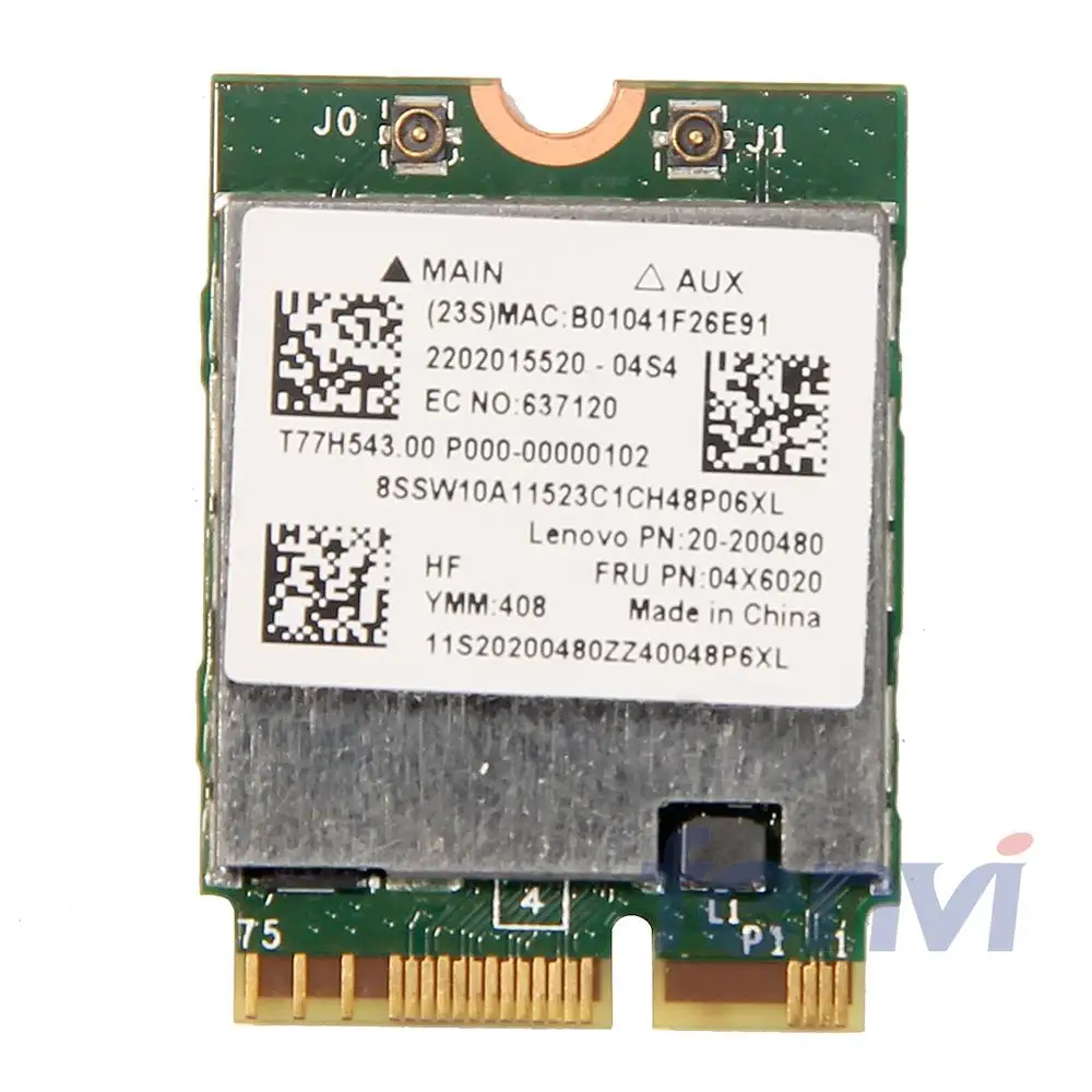 Модуль Wifi 802.11 ac / Bluetooth 4.0 - Broadcom BCM94352Z для ноутбуков IBM Lenovo | Компьютеры и офис