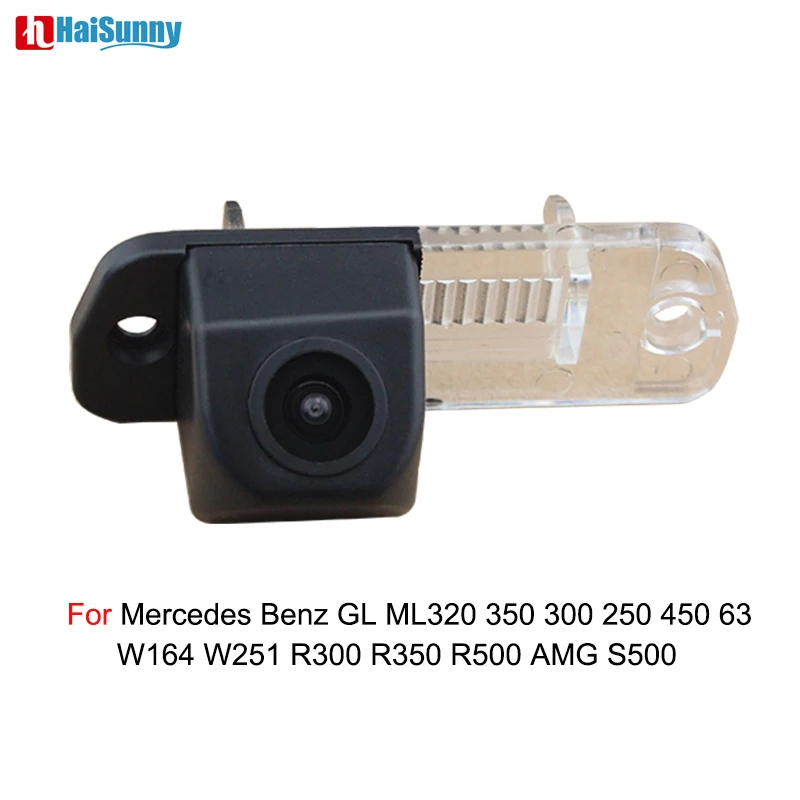 Для Mercedes Benz GL ML320 350 300 250 450 63 W164 W251 R300 R350 R500 Full HD CCD камера заднего вида ночного