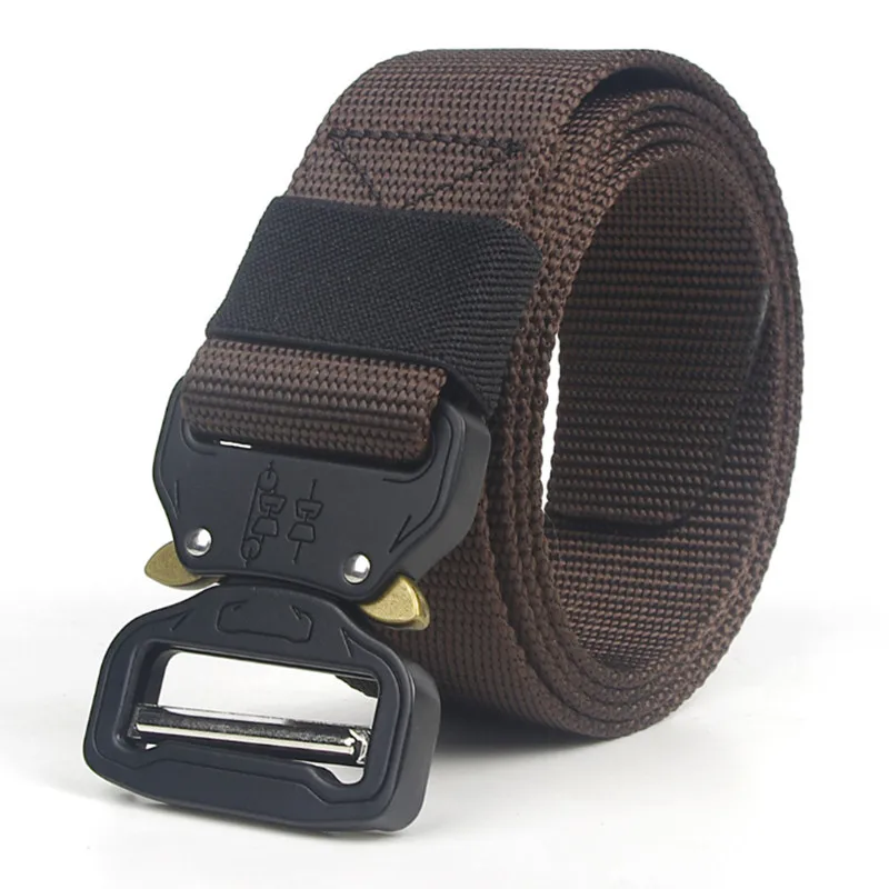 Тактический ремень ZLRPH военный с автоматической пряжкой тренировочный пояс