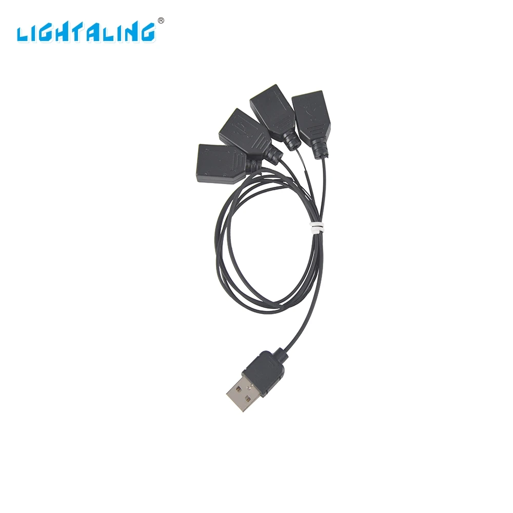 Светильник aling высокое качество аксессуары черный от одного до семи USB портов