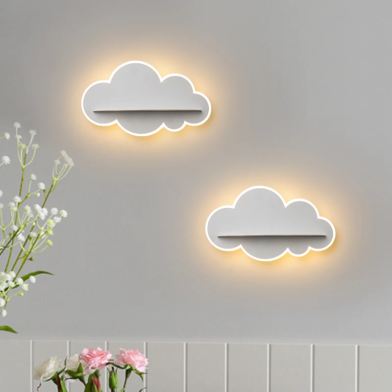 

Modern LED Wall Sconce Lights lamp for bedside Corridor aisle Acrylic Cloud Wall Lights for home Bedside