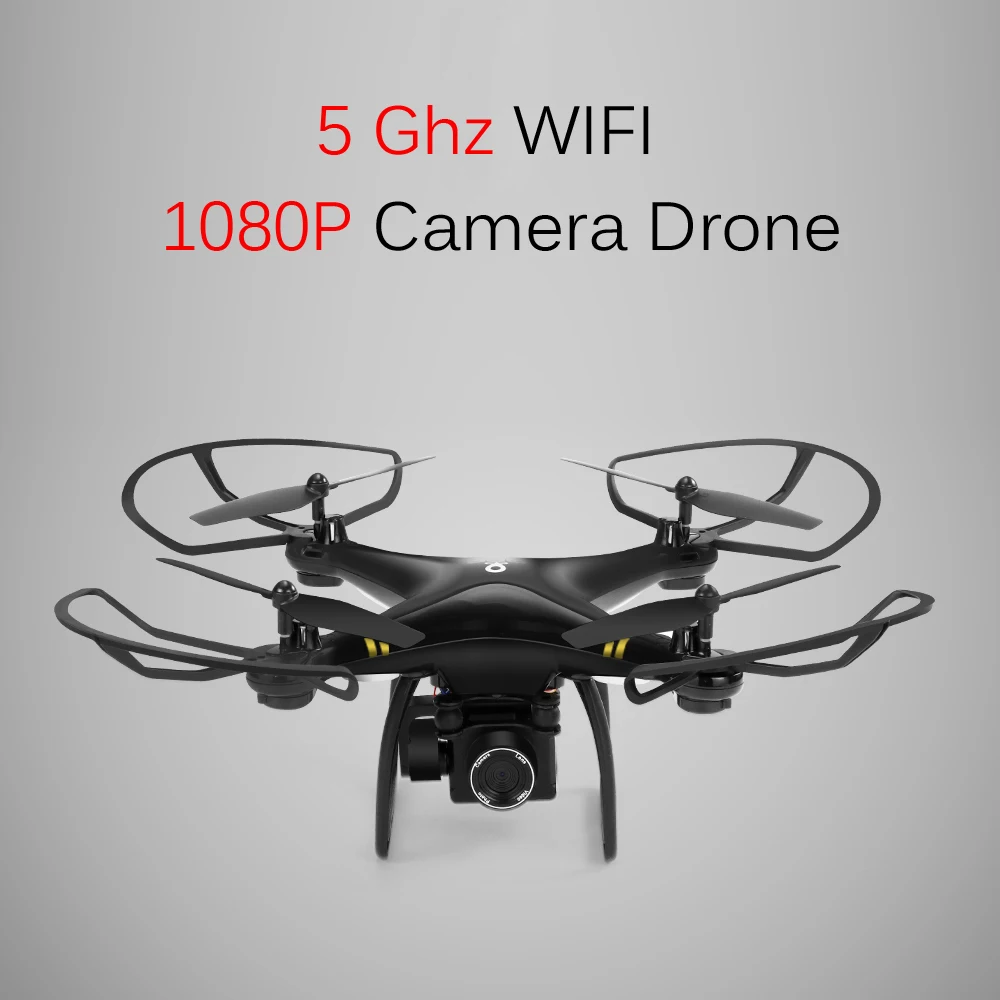 balck-1080p-5G 5G Wifi gps RC Дроны с камерой 1080P gps позиционирование высота удерживайте следуя за мной Квадрокоптер Дрон Профессиональный долгое время полета - Цвет: balck-1080p-5G