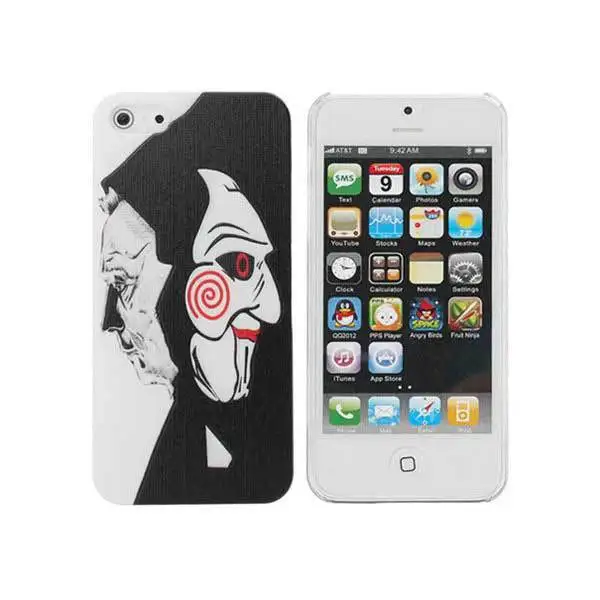 Drake Halloween Double Faced Death Pattern Protective Case For iPhone 5 5G|case white|case for apple ipadcase blackberry curve 8520 |