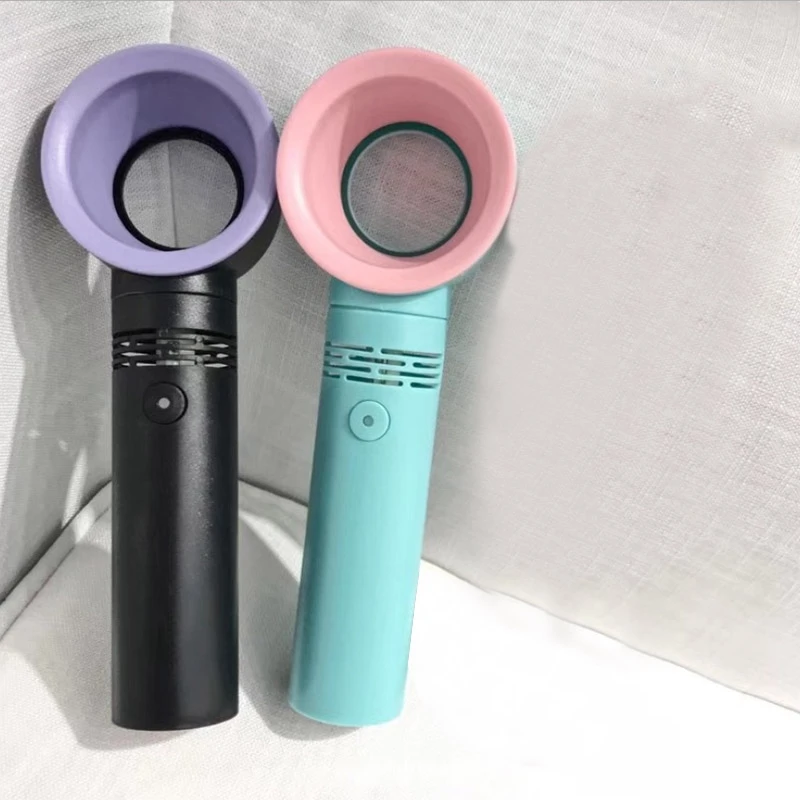 Вентилятор электрический вентилятор портативный беспроводной Usb зарядка мини ручной вентилятор Ручной мини-кулер без листьев удобный лаконичный дизайн