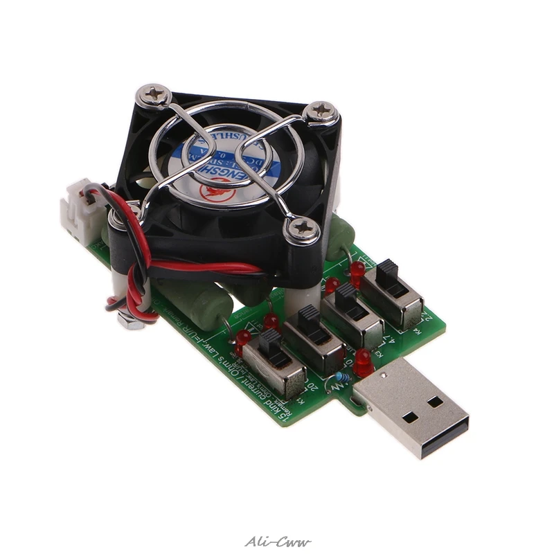 Регулируемый usb резистор с 15 токами тестер емкости разряда|Тестеры