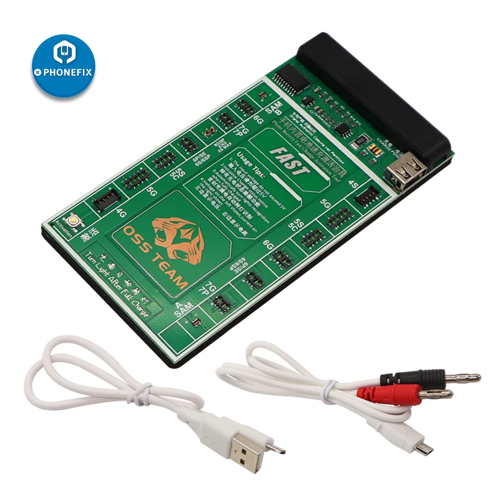 Инструмент для ремонта аккумулятора 2 в 1 плата быстрой зарядки и активации iPhone 5S 6