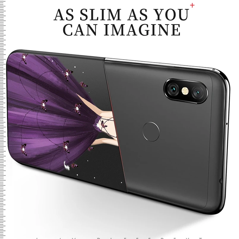 Силиконовый чехол ASINA для Xiaomi Redmi Note 6 Pro роскошный с объемным рельефным рисунком