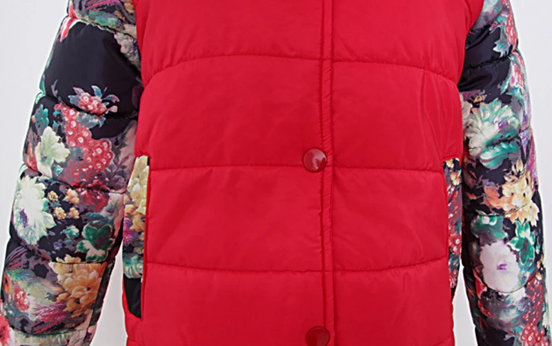 Демисезонный Новинка зимы 2017 Для женщин зимние Парки Курточка бомбер пальто