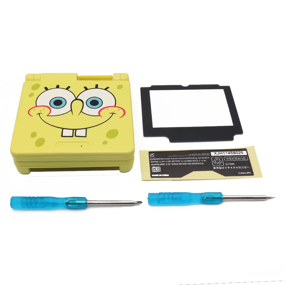 U Для ограниченный выпуск полный корпус чехол Замена для Nintendo Gameboy Advance GBA SP чехол - Цвет: U