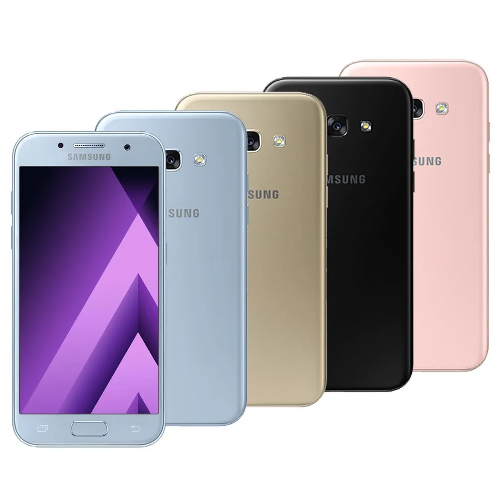 Samsung Galaxy A7 Duos A720FD Dual Sim разблокирована LTE Octa Core 5," 16+ 16 Мп Оперативная память 3 Гб оперативной памяти, Встроенная память 32G Exynos NFC мобильного телефона