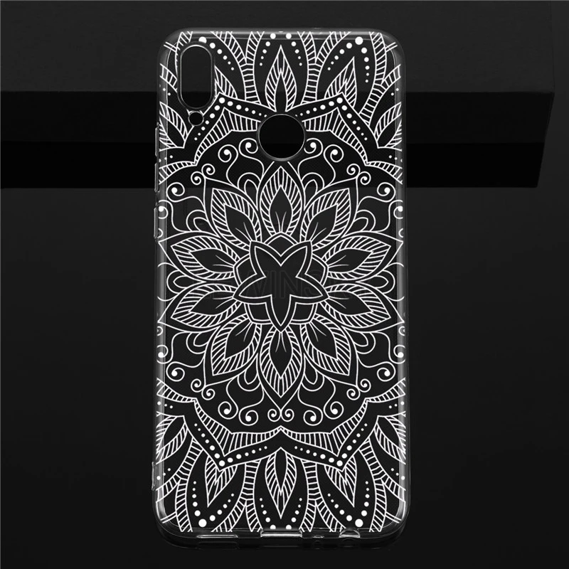 Кружевное платье с цветочным рисунком мягкий ТПУ чехол на huawei Honor 8X 8A 7A 7C Коврики 10 20 P10 P30 P20 lite Pro Nova 3i Y7 Y6 Y5 чехол Крышка