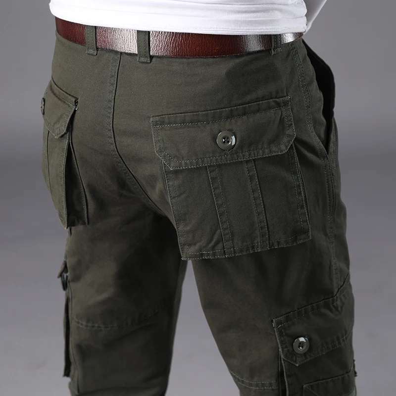 2019 мужские хлопковые тактические брюки с несколькими карманами рабочие на осень