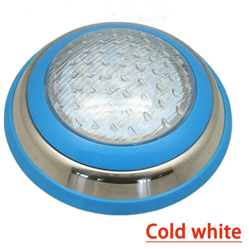 Cold white 12 Вт 15 Вт 18 Вт Светодиодный светильник для бассейна IP68 Водонепроницаемый AC/DC 12 В открытый RGB подводный светильник для пруда светодиодный Piscina Luz точечный светильник - Испускаемый цвет: Cold white