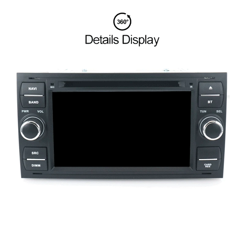 Автомобильный DVD-плеер Aotsr Android 8 0 с GPS-навигацией для FORD Focus 2005-2007 C-Max 2006-2010
