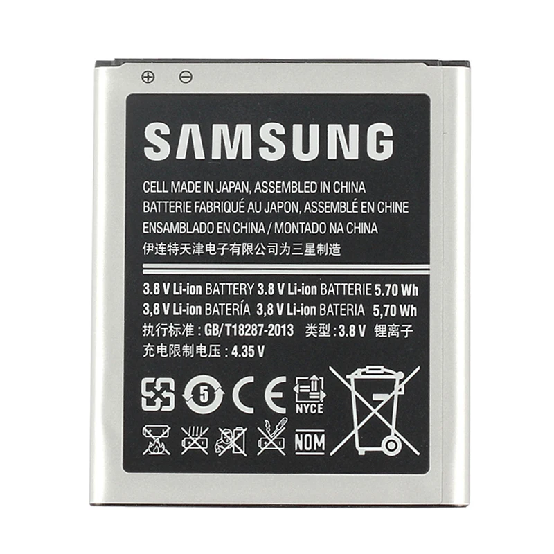 Оригинальный аккумулятор Samsung B100AE для SAMSUNG Galaxy Ace 3 4 S7898 S7278 S7272 S7568i S7270 S7262 i679 i699i G313H