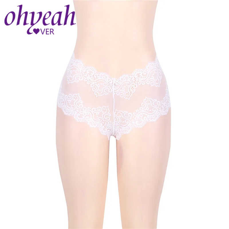 Ohyeahlover, женские стринги и стринги, прозрачные кружевные трусики, ультратонкое нижнее белье, высокая талия, шорты, женское белье, PM5144