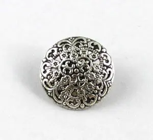 Бесплатная доставка 60 шт тибетские серебряные металлические Цветы Круглые