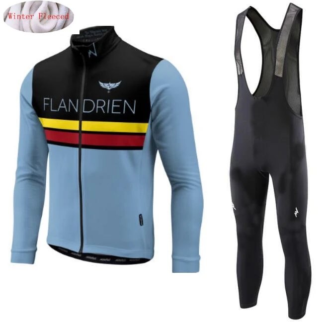 Molo Зима теплоизолирующего флиса Велосипеды Джерси 2018 pro team ropa ciclismo hombre invierno