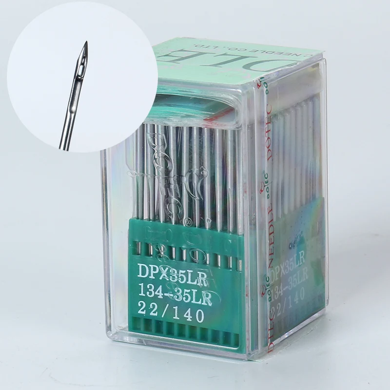 

DP*35LR Industrial Machine Titanium Leather Point Sewing Needles Adler lockstitch 10pc