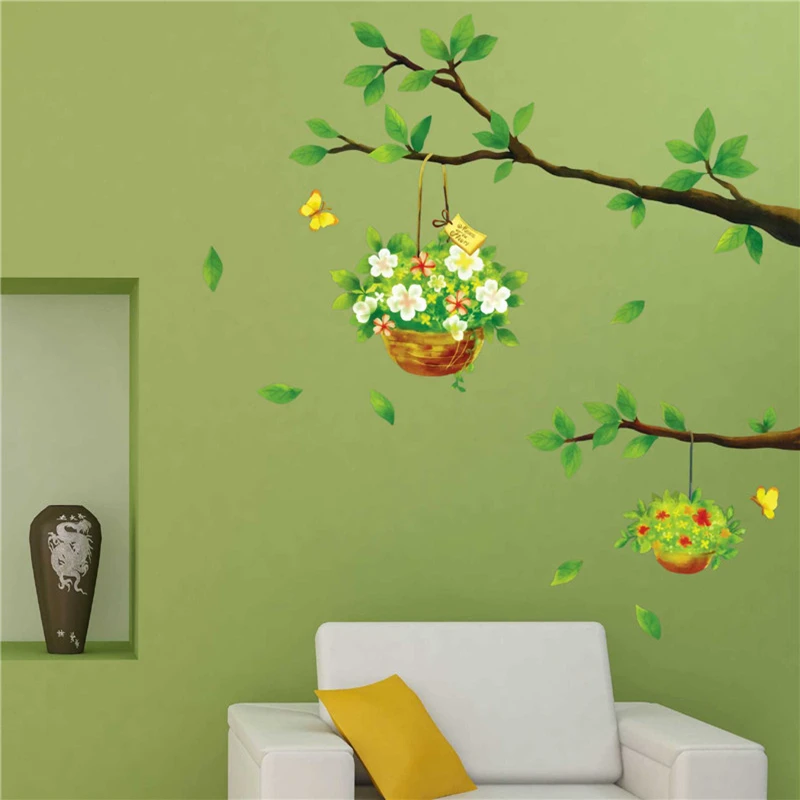 1 Шт. 100 Г Спальня Романтический Цветок Ивы Кровать Прикроватные Стены Пасты