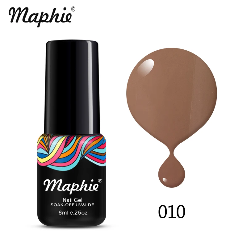 010 Maphie 6 мл бриллиантовый блеск с ультрафиолетовым свечением Гель-лак для ногтей великолепный блеск светодиодный лак для ногтей лак для нейл-арта розовый цвет УФ Гель-лак для ногтей - Цвет: 010