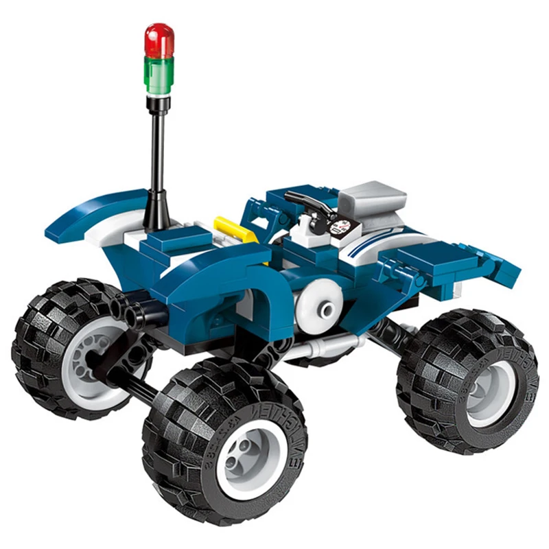 139 шт. детские строительные блоки игрушки совместимые с LEGO city police series модель