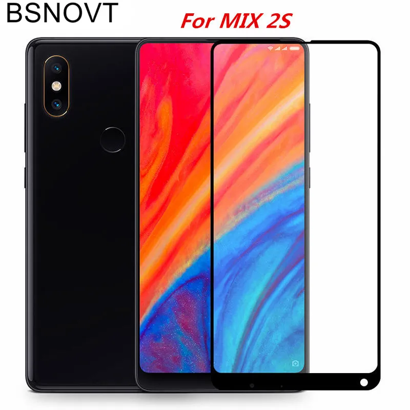 2 шт защита экрана Xiaomi Mi Mix 2s стекло закаленное для полное покрытие Стекло