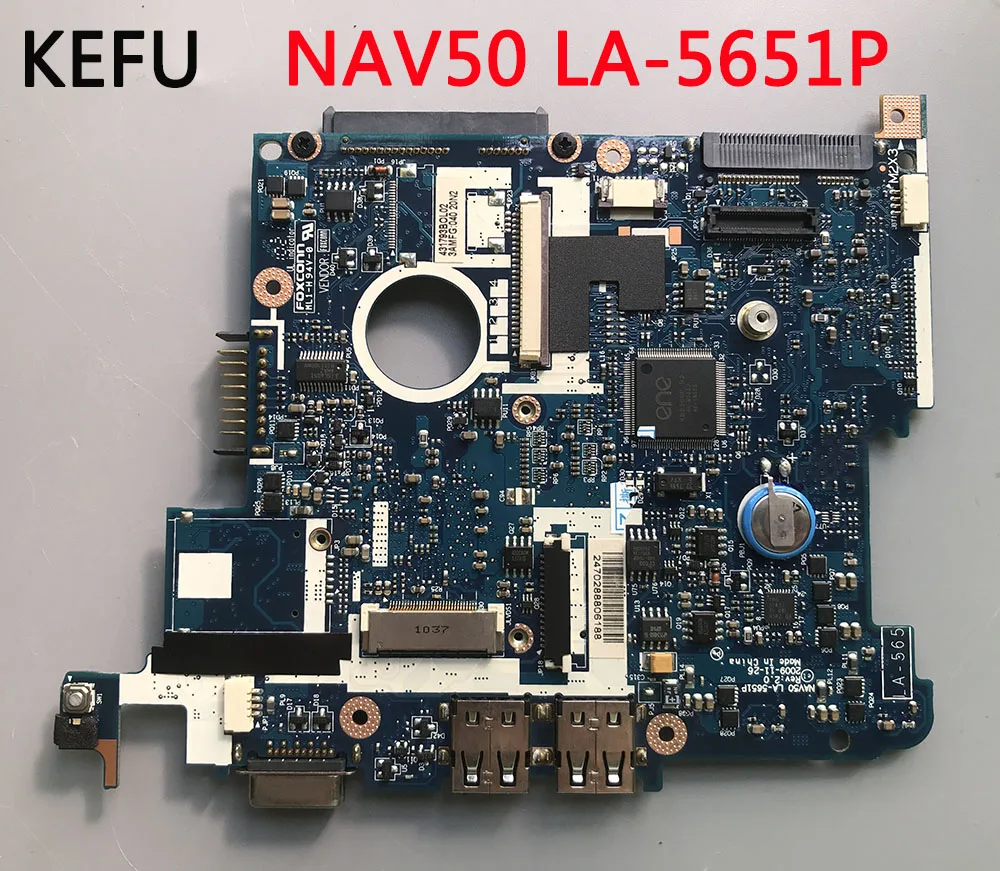 Материнская плата KEFU MBSAL02001 MB.SAL02.001 для ноутбука Acer Aspire D260 NAV50 LA 5651P системная