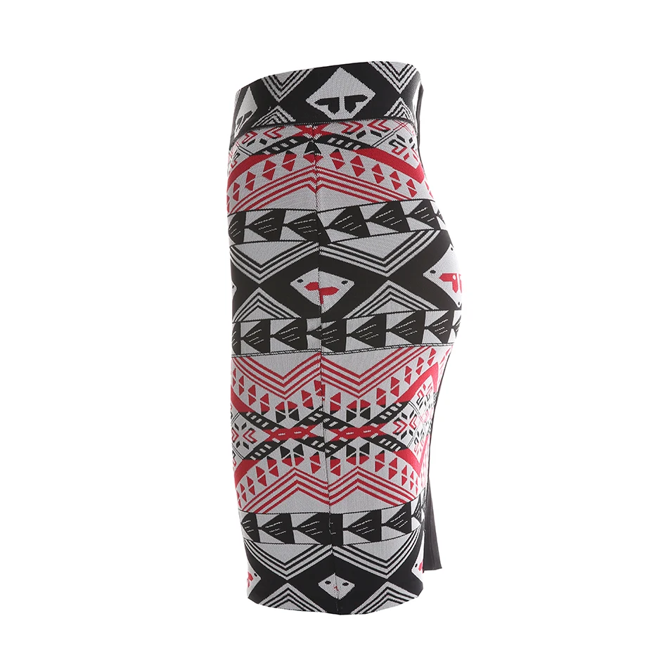 Женские юбки карандаш CIEMIILI вечерние мини красного и зеленого цвета с