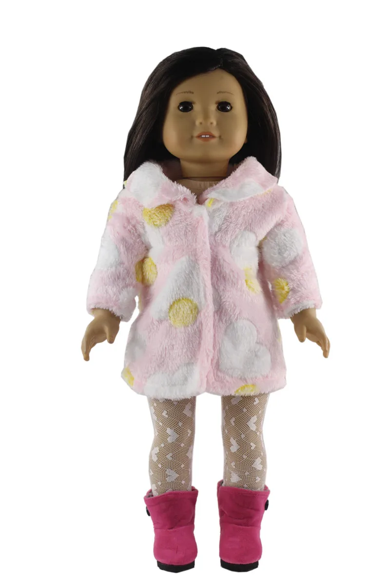 

1 Set Doll Clothes for 18'' American Girl Doll Handmade Lovely Student Clothes X30