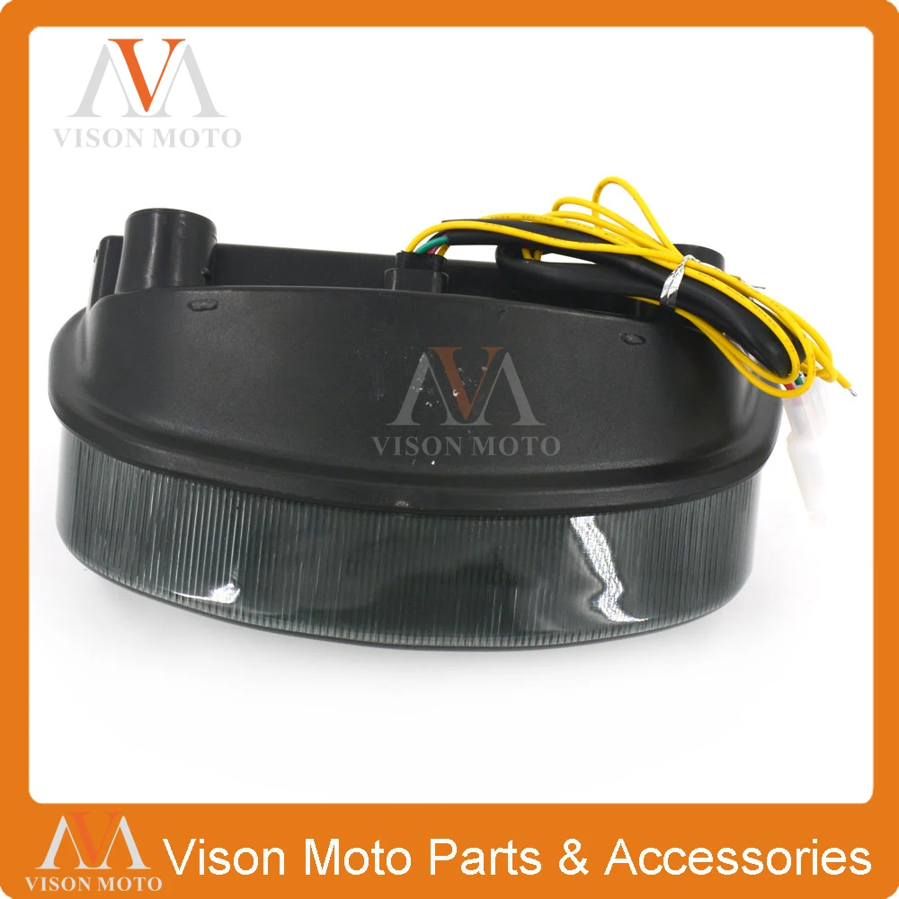 Мотоциклетные задние сигналы торможения Светодиодные интегрированные лампы для