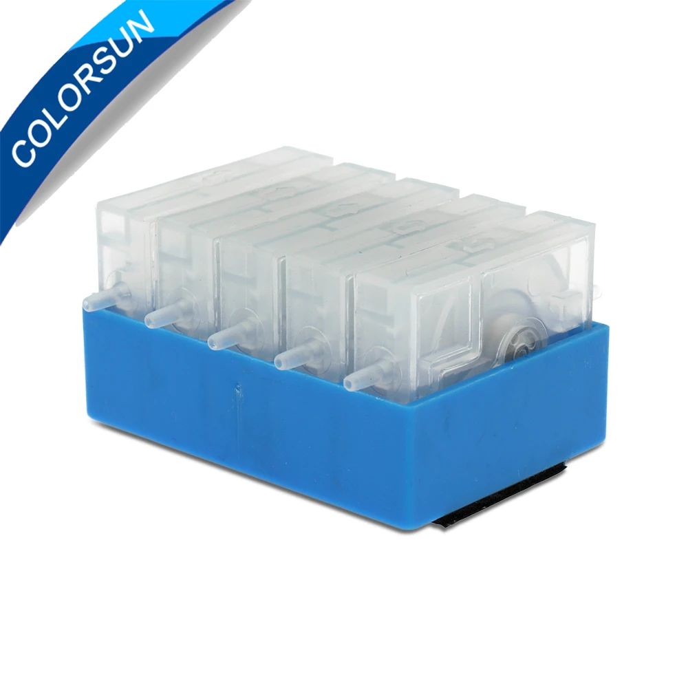 Colorsun 5 Color CISS One Way Valve Ink Damper/Ink Control Valves for For Canon/For HP/For Epson/For Brother Inkjet Printer | Компьютеры и
