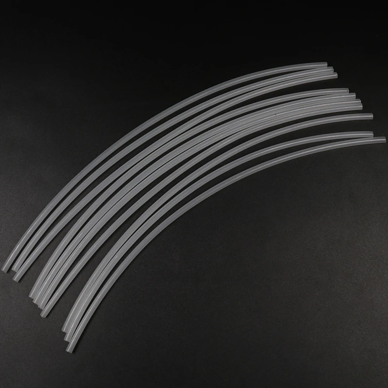 Wifreo 10 шт. х 20 см трубка летучая трубка для обвязки основной трубы Полужесткий лайнер tubing для лососевой трубки
