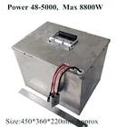 48v 5000wh батарейный блок Lifepo4 200A BMS max для электрических подвесных лодочных моторов Троллинг лодочный мотор 8800 Вт мощности для доставки прикорма и оснастки + 10A зарядное устройство