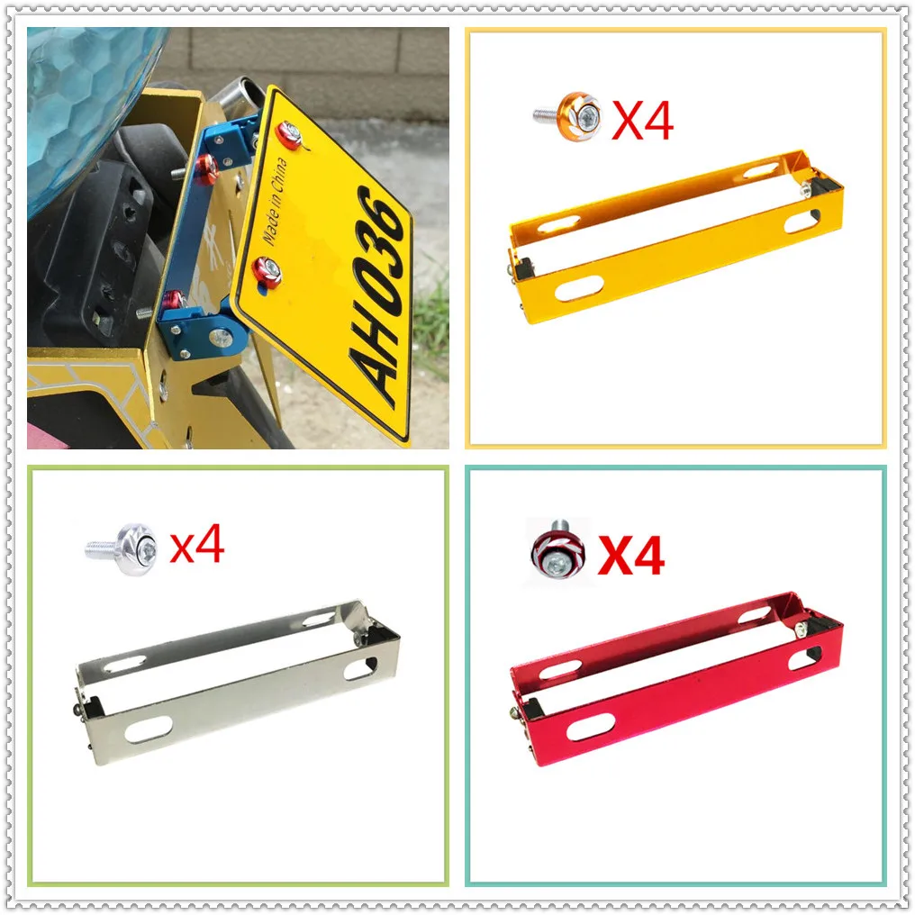 Держатель номерного знака для мотоцикла питбайка кронштейн KTM 350EXC-F SIX DAYS 400XC-W 400EXC