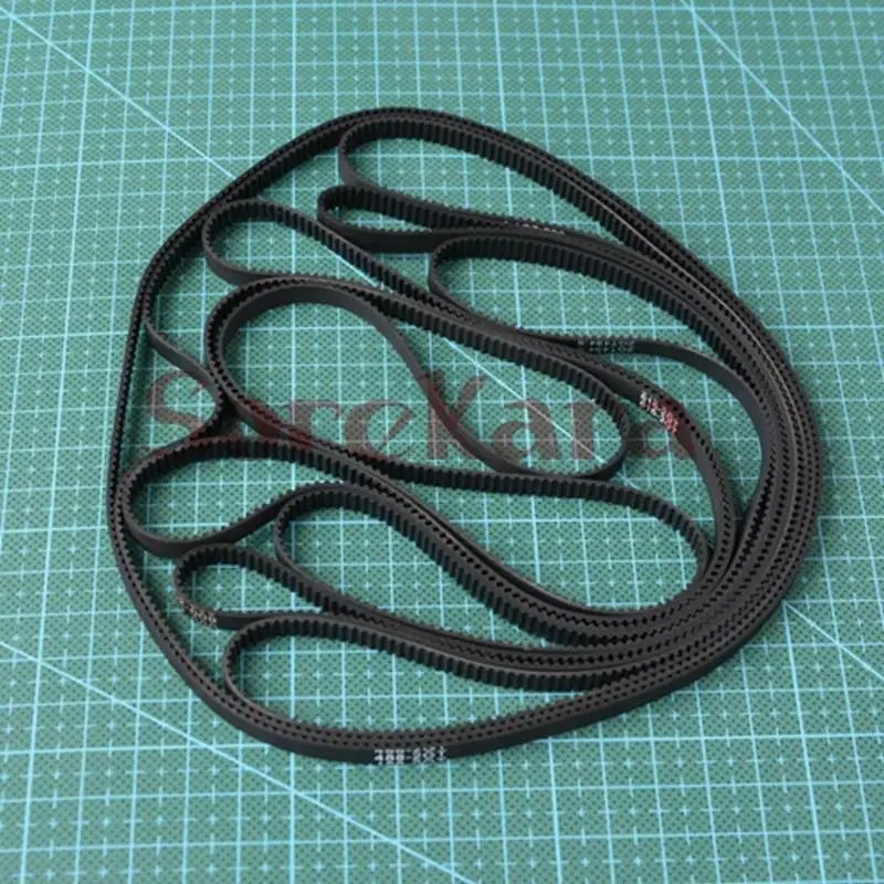 

(5) Timing Belt Width 6mm 2GT 3D Printer Closed Loop Rubber Synchronous Belts