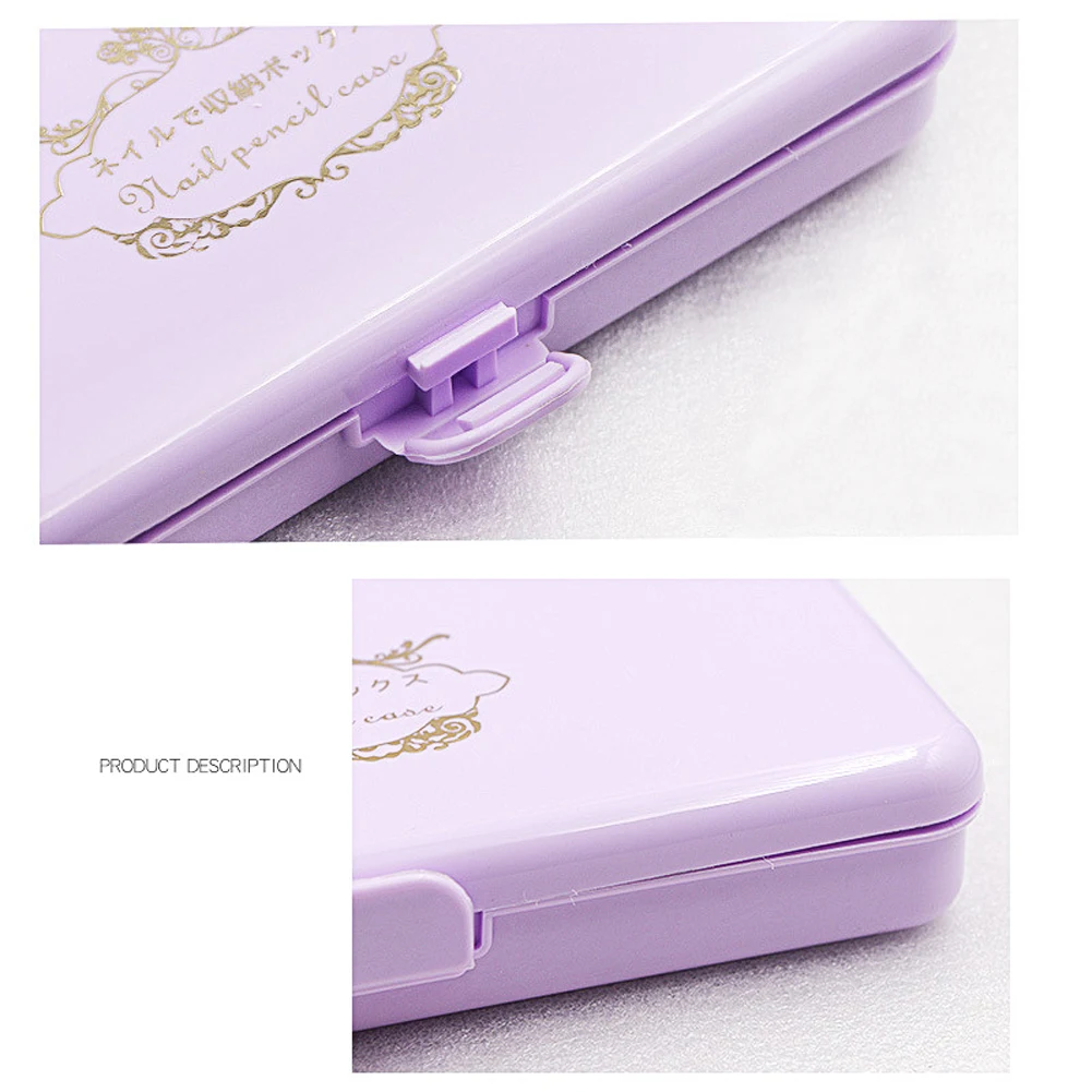 1 шт. ящик для хранения ногтей Длинные ножницы пластиковые инструменты маникюра