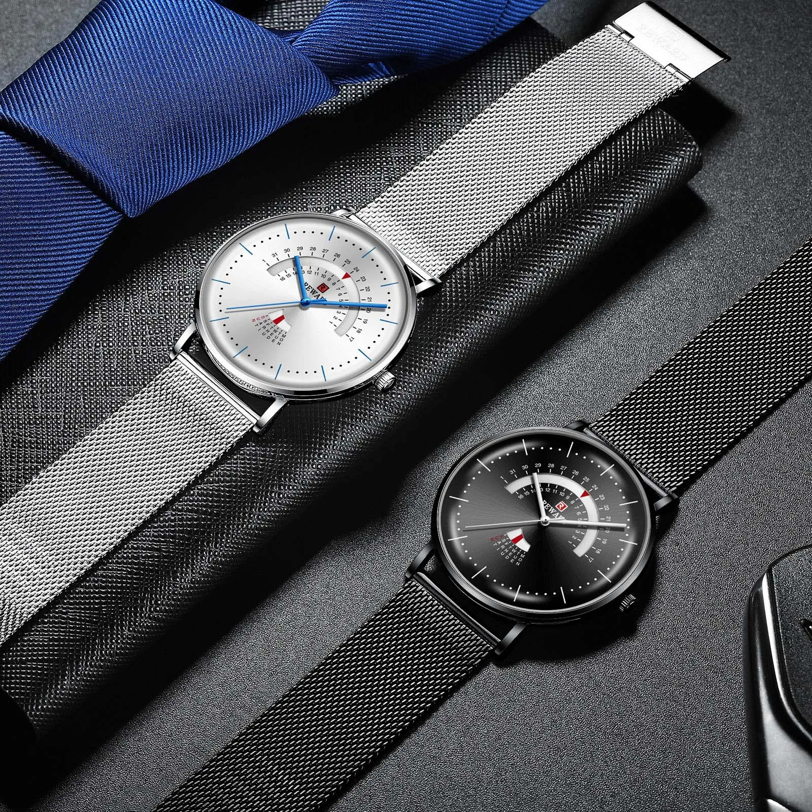 

Relogio Masculino REWARD Fashion Men Watch Waterproof Mens Watches Top Brand Luxury Men's Watch Complete Calendar Week Clock