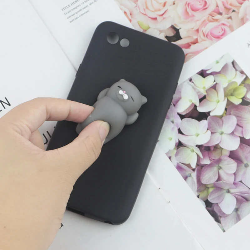 Мягкие 3D игрушки чехол с милым котом для LG K4 2017 K10 2018 K8 K7 G5 G6 G7 V30 Q6 Plus Q6A Q7 Q8 мягкие