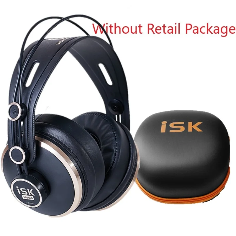 Оригинальные наушники ISK HD9999 Pro HD для монитора полностью закрытые студийная