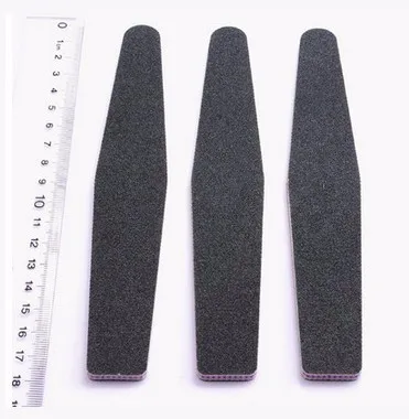 

5 pcs Black 100/180 Nail Art Sanding Files Buffer Block Manicure Pedicure Tools Sand Paper Nail File Styling Decorations