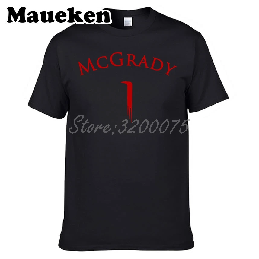 Мужская футболка trace McGrady #1 T Mac Legend Hall of Fame Leading Houston scorer для фанатов подарок W0521009|shirt