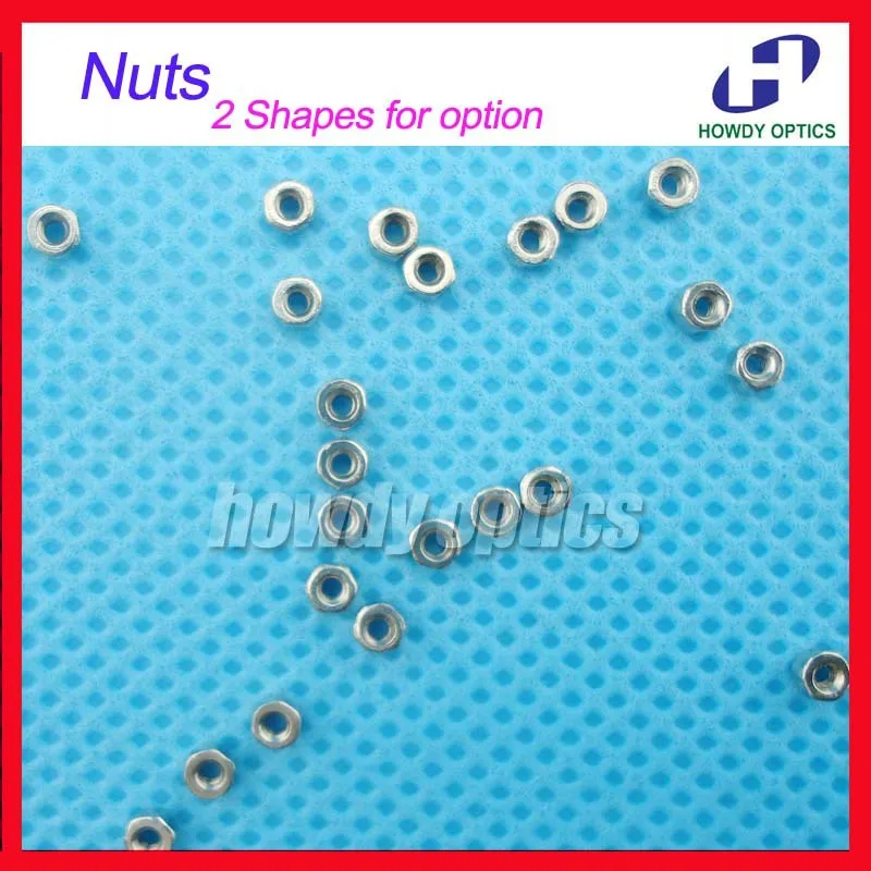 

500pcs Glasses Screw Nuts Cap 1.2mm 1.4mm Eyeglasses Repairing Part